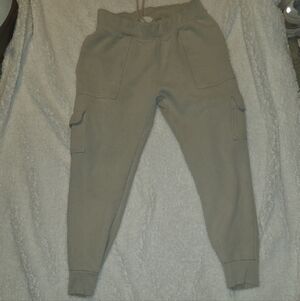 Champion Men's Cargo Sweatpants in Taupe